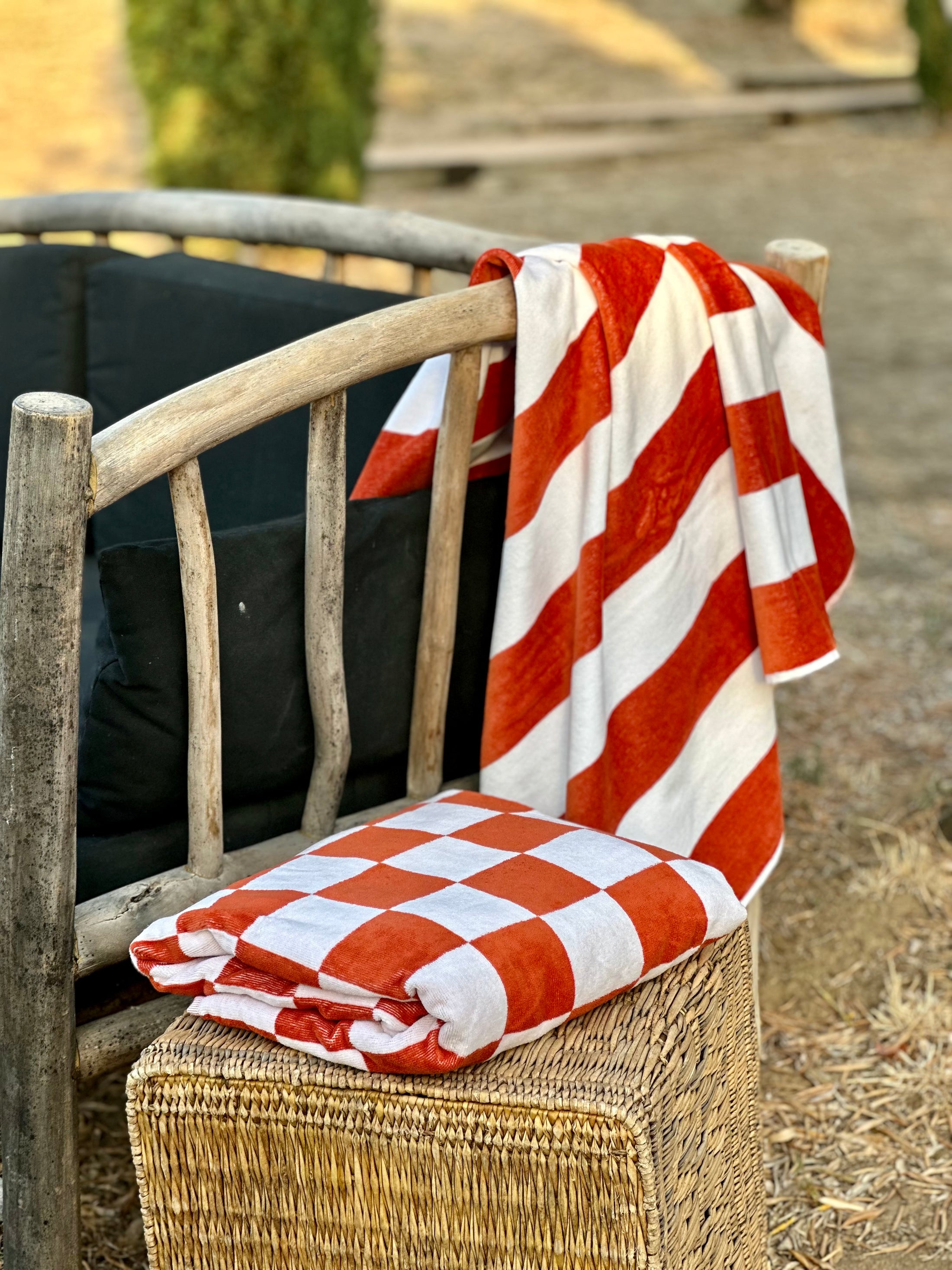 Gibalta Stripe Beach Towel Collection