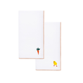 Load image into Gallery viewer, Nazaré White Easter Napkins
