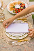 Load image into Gallery viewer, Nazaré White Easter Napkins
