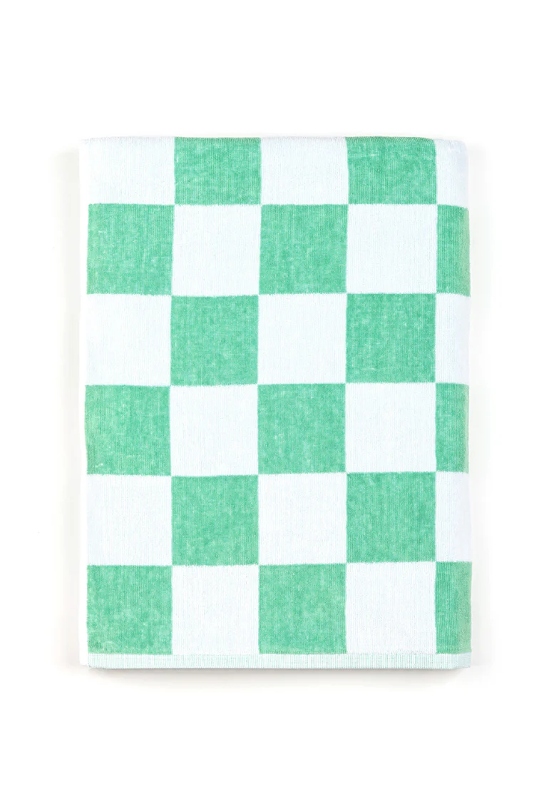 Gibalta Check Beach Towel Collection