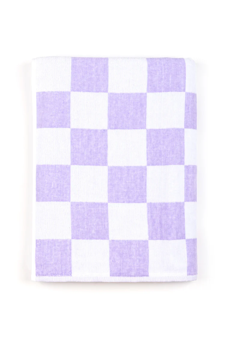 Gibalta Check Beach Towel Collection