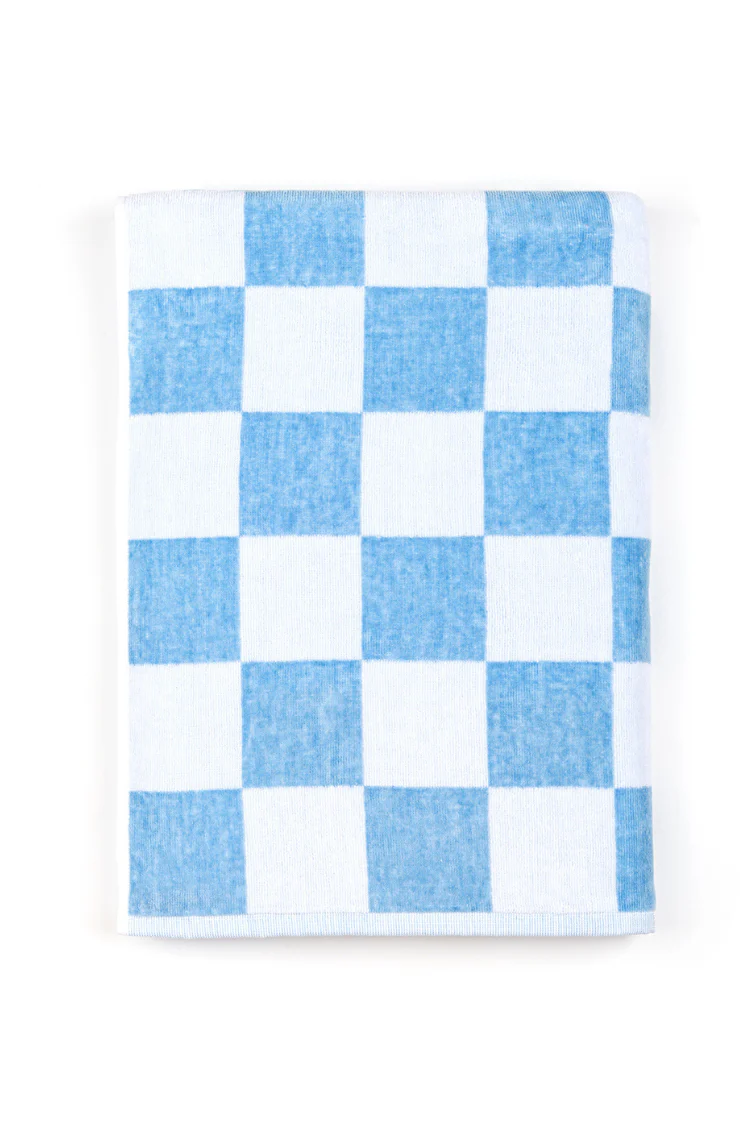 Gibalta Check Beach Towel Collection