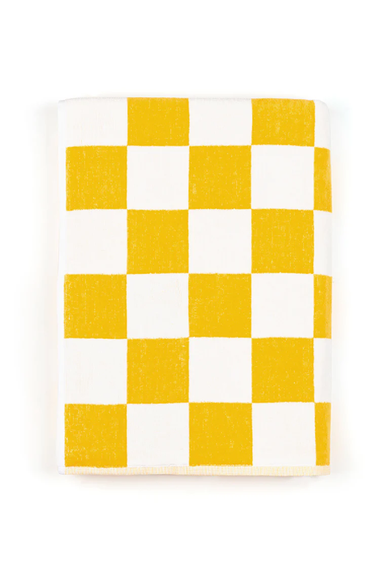 Gibalta Check Beach Towel Collection